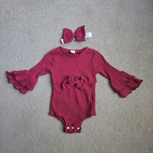Red Infant Outfit